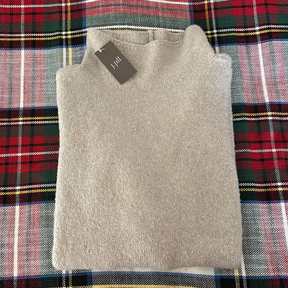J. Jill Medium Tunic Sweater M Medium “Soft Mink”